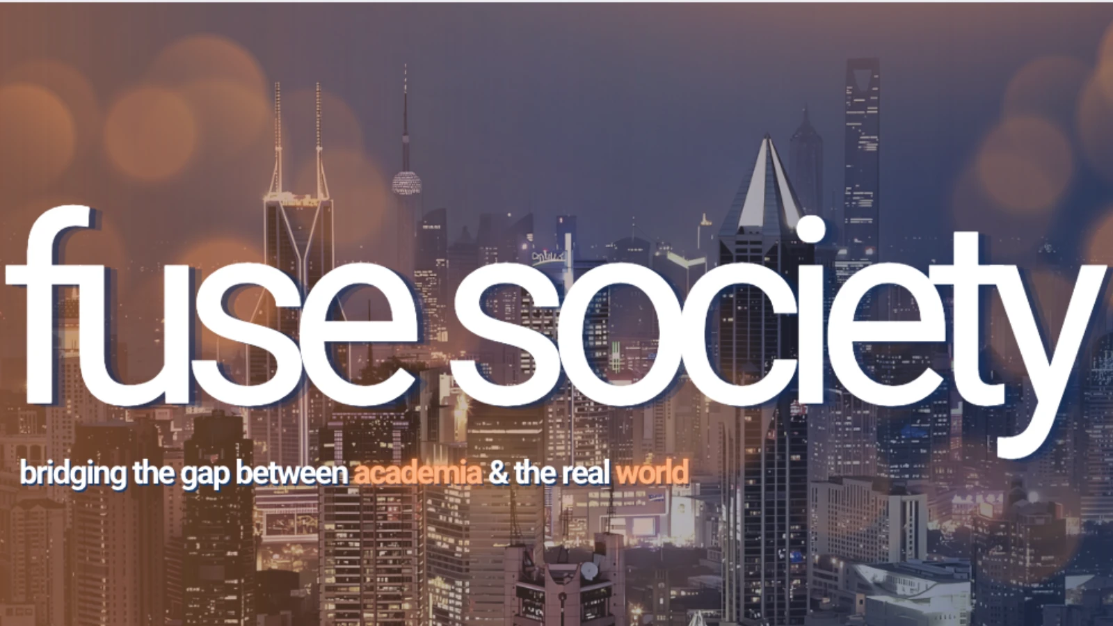 FUSE Society — project cover